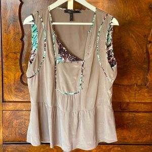 BCBG Silk Top